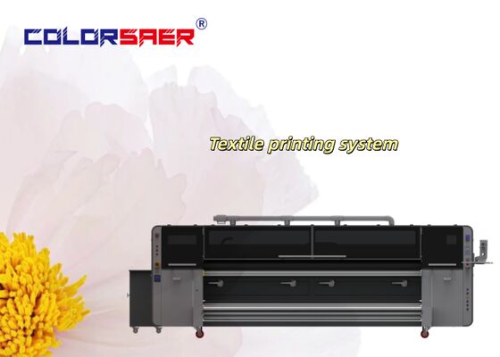 Υψηλής ποιότητας SAER COLOR ψηφιακή εκτύπωση υφασμάτων βαμβακιού και πολυεστέρα με κεφαλή εκτύπωσης 4 ή 8 τεμαχίων