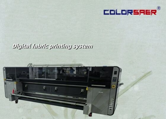 SAER  4 PCS &8PCS Head Sublimation Printer I3200 Large Print Width All in One Fabric Textile Printer Machine