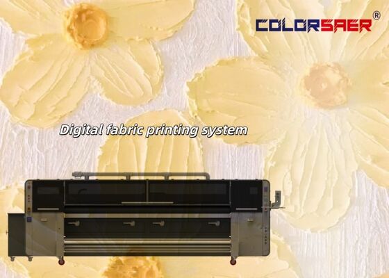 SAER COLOR 3200mm Μεγάλο μορφότυπο αυτόματη εκτύπωση υφασμάτων με μελάνι υπολίμανσης