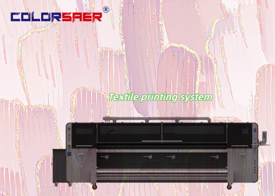 SAER 3,2m Direct Print Polyester & Cotton Fabric Plotter με κεφαλή εκτύπωσης I3200 όλα σε ένα κλωστοϋφαντουργικό εκτυπωτή
