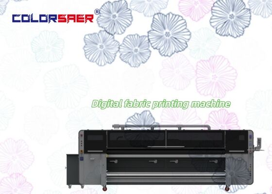 SAER High-End Μεγάλη μορφή 3200mm Ψηφιακό σύστημα εκτύπωσης κλωστοϋφαντουργικών υλικών Πλοτάρισμα υφασμάτων 4 χρώματα ή 8 χρώματα