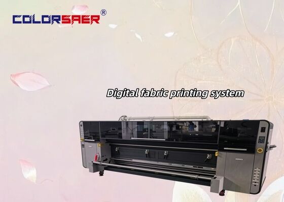 Wide Format Textile Printer with 4pc & 8pcs Printhead Indoor and Outdoor Advertising Graphics Printing Machine