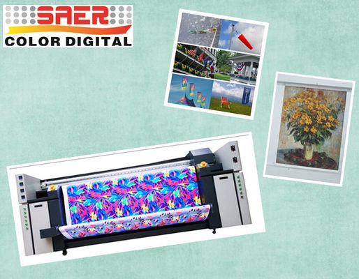 Ψηφιακός υφαντικός εκτυπωτής Inkjet με Epson 4720 συνεχής ανεφοδιασμός μελανιού κεφαλιών