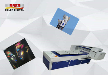Πολυσύνθετη Inkjet μηχανή εκτύπωσης εκτυπωτών A3 επίπεδης βάσης 1200 * διάσταση 1800 τυπωμένων υλών