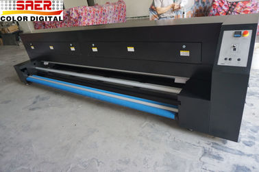 Διπλή μηχανή εξάχνωσης χρωστικών ουσιών CMYK με το φούρνο φίλτρων για την υψηλή θερμική αποδοτικότητα διάφορου υφάσματος