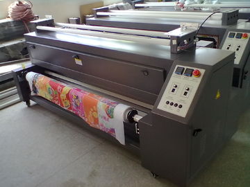 SR1800 επί παραγγελία χρώμα 1800mm σταθεροποίησης μηχανών εξάχνωσης χρωστικών ουσιών σημαιών πλάτος εργασίας