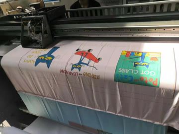 Αυτόματος ρόλος για να κυλήσει την ψηφιακή μηχανή υφαντικής εκτύπωσης 3.2m ανώτατο πλάτος τυπωμένων υλών