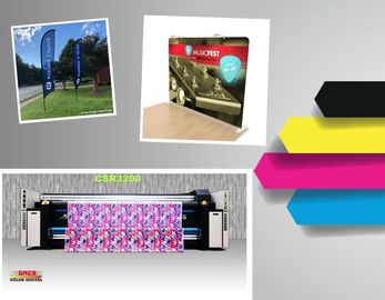 Cmyk ψηφιακός ρόλος δύναμης θερμαστρών εκτυπωτών 6kw μεγάλου σχήματος υφαντικός για να κυλήσει τον τύπο πιάτων