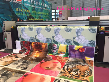 1800DPI διπλός CMYK ψηφιακός υφαντικός εκτυπωτής μεγάλου σχήματος