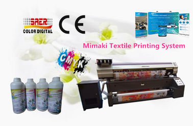 64 υφαντικός εκτυπωτής Mimaki ίντσας ψηφιακός με την εξάχνωση/το μελάνι χρωστικών ουσιών