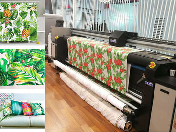 Inkjet 3200mm μηχανή υφαντικής εκτύπωσης βαμβακιού 45m2/H