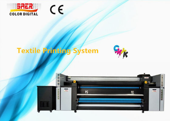 Χρώμα CMYK 3 επικεφαλής εξάχνωσης κομμάτια σχεδιαστών υφάσματος