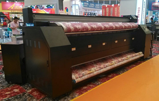 Αυτόματη μηχανή εκτύπωσης σημαιών πολυεστέρα ψηφιακή με DX7 το επικεφαλής πλάτος 3.2m