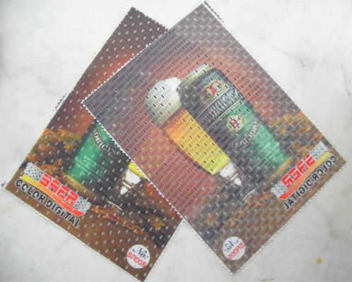 Πλεκτό στρέβλωση τυπωμένο συνήθεια ύφασμα τρυπών πολυεστέρα για την αθλητική ένδυση