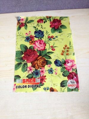 Αδιάβροχος σατέν UV ανθεκτικός υφάσματος εκτύπωσης εξάχνωσης ψηφιακός