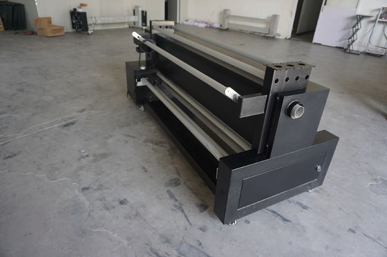 Διπλή μηχανή εξάχνωσης χρωστικών ουσιών πολυεστέρα εξάχνωσης CMYK 1.8m για τον υφαντικό εκτυπωτή