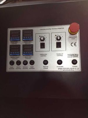 Διπλός DX7 epson ρόλος εκτυπωτών Inkjet για να κυλήσει, μηχανή εκτύπωσης υφασμάτων