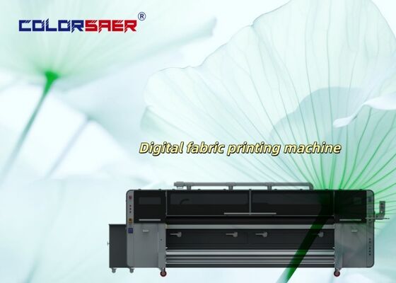Μεγάλο μορφότυπο 3,2m 4 ή 8 τεμάχια i3200 Print Head Digital Textile Printer Direct on Fabric Textile Sublimation Printer για σημαία