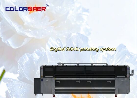 Εγγύηση διάρκειας ζωής Digital Fabric Printing Machine Factory Direct Sell Υψηλής Ακρίβειας Εκτυπωτής Υφασμάτων για Βαμβακερά & Πολυεστερικά Υλικά