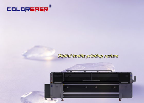 Ψηφιακή μηχανή εκτύπωσης υφασμάτων Textile plotter για πλεονεκτήματα εσωτερικού και εξωτερικού χώρου με υψηλές αναλύσεις