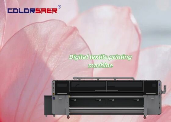 SAER Color CSR3200 Αυτοματοποιημένος Νέος Βιομηχανικός Ψηφιακός Τυφαντουργικός Εκτυπωτής Για Πολυεστέρα Και Παμβακό