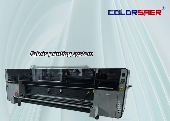 Καινοτόμο νέο μοντέλο SAER 3200mm Inkjet Τεκστίλ Πυκνωτής με υπερυψωτήρα υπέρυθρου συστήματος All-in-one με KJ4B-QL Print Head
