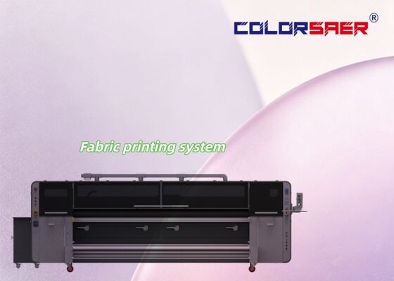 SAER COLOR Υψηλής απόδοσης μεγάλης μορφής εκτυπωτής υπολίμανσης 3,2m Τυφαντικές εκτυπωτικές μηχανές αυτόματα